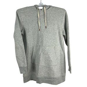 A New Day Womens Hoodie Size Large Heather Gray Relaxed Fit Casual Pullover